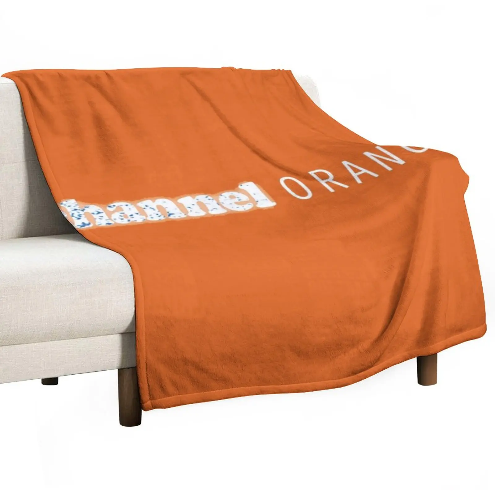 

CHANNEL ORANGE Throw Blanket Weighted Blanket Blanket For Decorative Sofa For Sofa anime