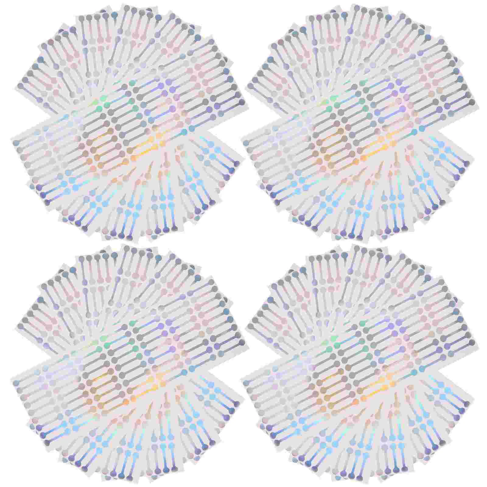 

500 Pcs Essential Oil Sealing Stickers Adhesive Tape Envelope Strips Pvc Tamper Evident