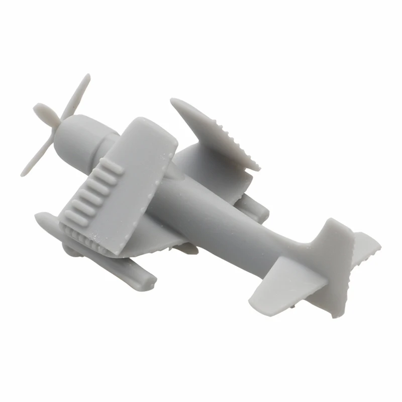 5x A-1 Skyraider Flugzeug-Modelle - DIY Modellbau 1/700 Maßstab