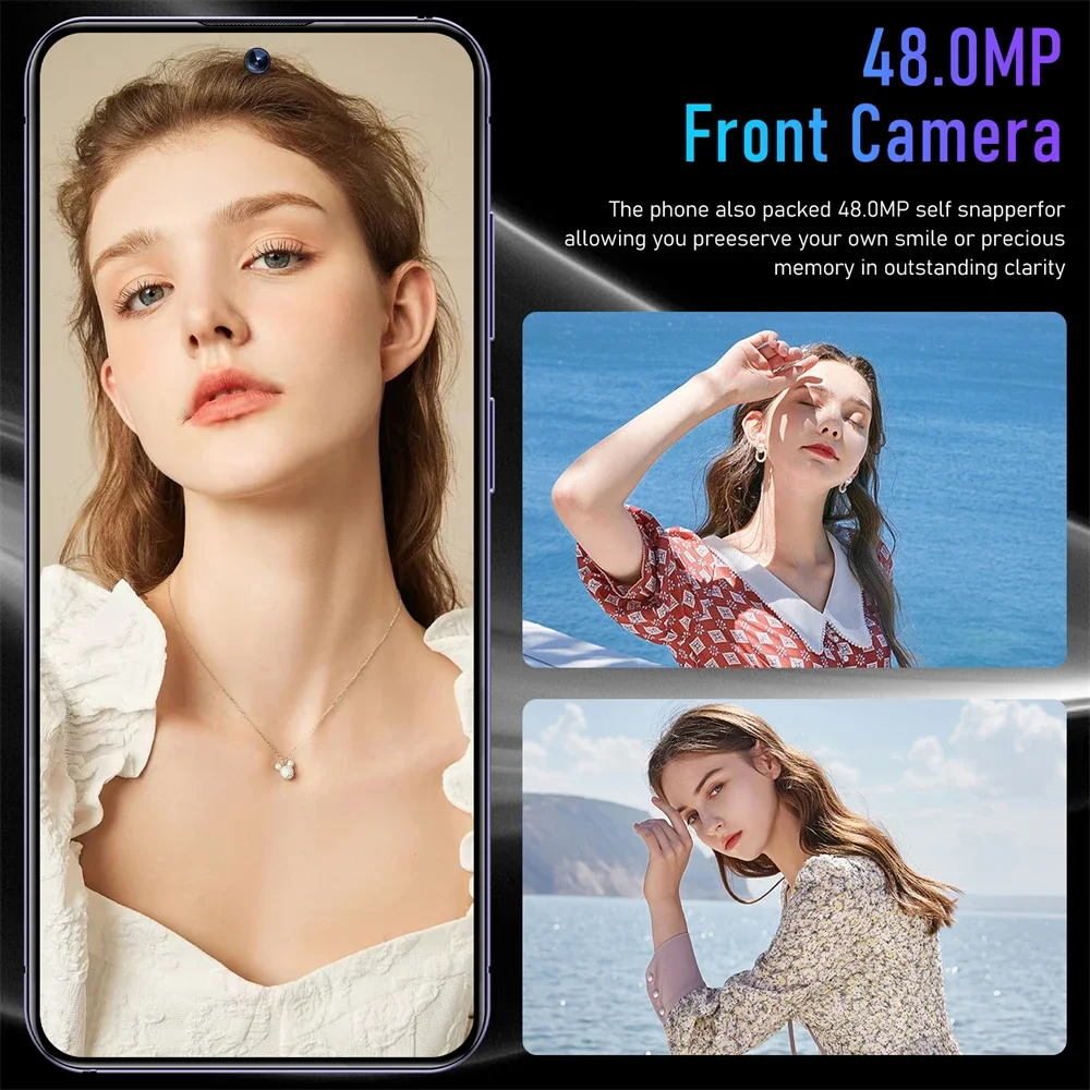 2024 Original S24 Ultra Smartphone 5G 7.0HD 16G+1T Dual Sim Cellphones Android Cell Phone Face Recognition 7000mAh Mobile Phone 4