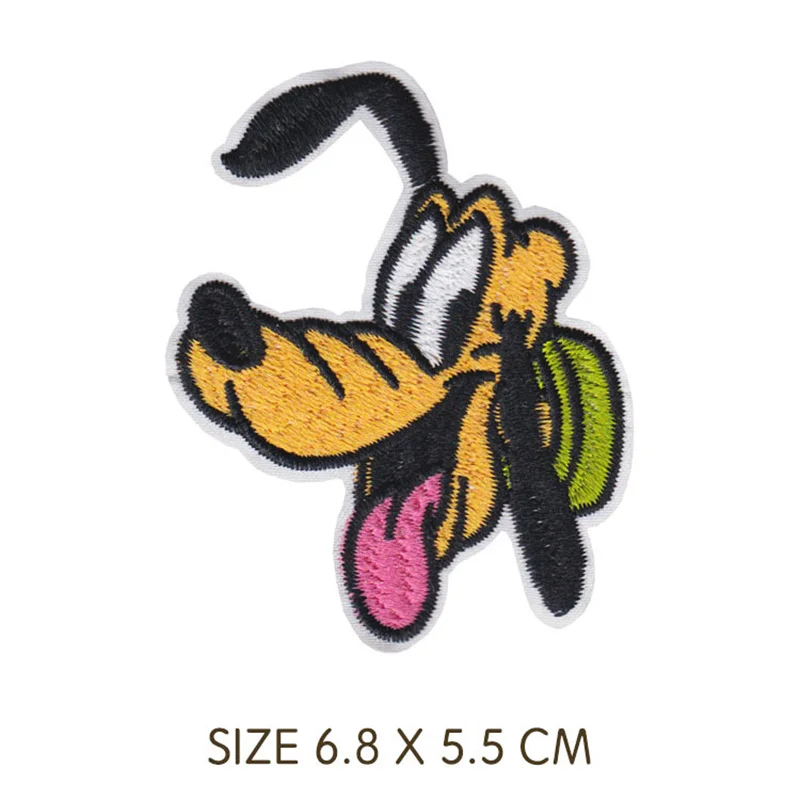 Cartoon Mickey  Minnie Mouse  Cloth Paste Minnie Couple Clothes Decoration Iron on Patches Embroidery Patches for Clothing 
