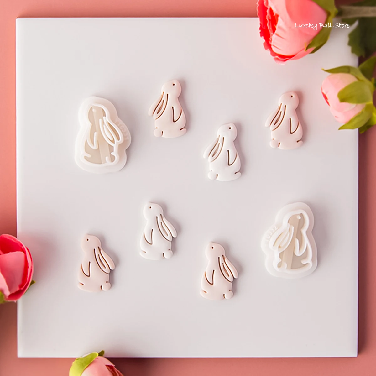 Cute-Cartoon-Rabbit-Symmetric-Shape-Clay-Cutters-DIY-Easter-Bunny ...