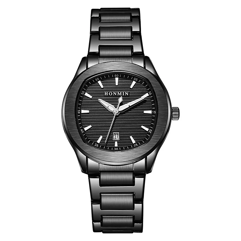 Classic Brand Fashion Leisure Business Luxury Stainless Steel Men's Quartz Watch