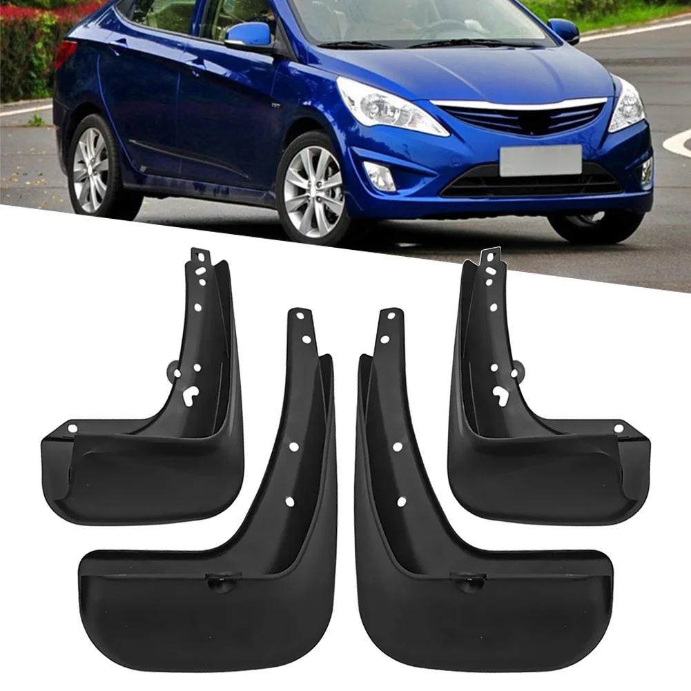 

4 шт., Автомобильные Брызговики для Hyundai Accent 2011, 2012, 2013, 2014, 2016