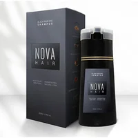 Nova teinture des cheveux 3-en-1 soin des cheveux shampooing naturel rapide cheveux blancs teints noir teinture des cheveux commodité durable hommes femmes soins des cheveux 4