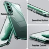 Clear Silicone Soft Phone Case For Samsung S25 S24 S23 S22 Ultra Plus S21 FE A51 A52S A54 A53 A16 Camera Shockproof Bumper Cover 2