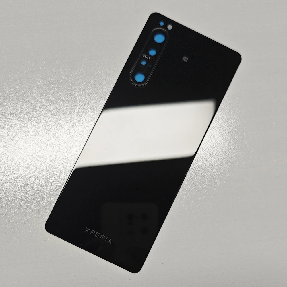 Eonpam Scocca Vetro Posteriore Sostituzione Per Samsung Galaxy S21 Ultra SM-G998 Originale Coperchio Copribatteria Con Vetro Fotocamera Ricambio Kit(Nero - Foto 3