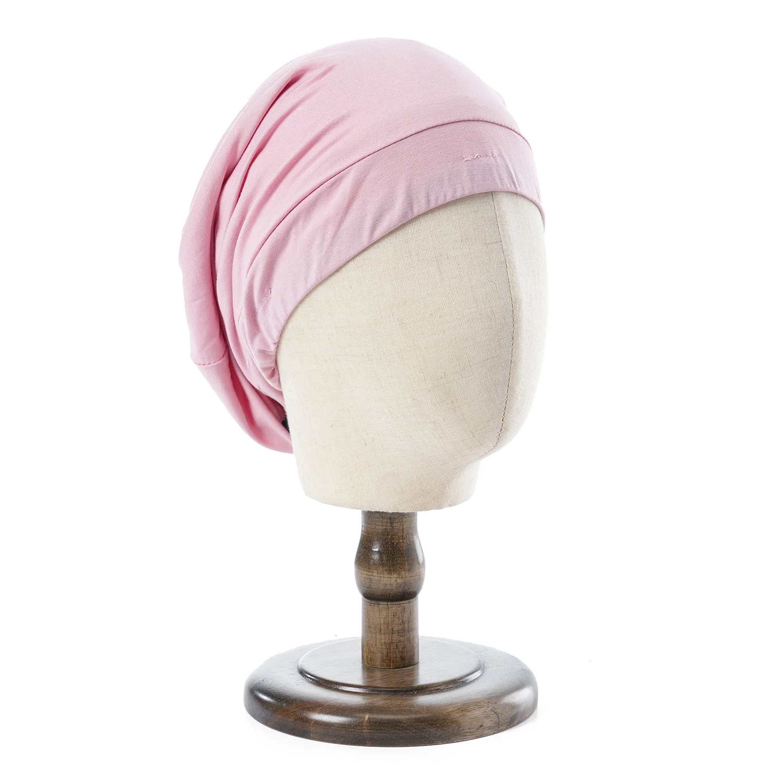Foulard Turban Bambou Femme - Bonnet élastique Pour Perte De Cheveux, Chimio - Polyester - Usage Quotidien