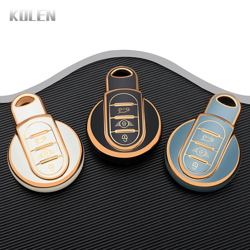 TPU Car Flip Folding Key Case Cover Shell