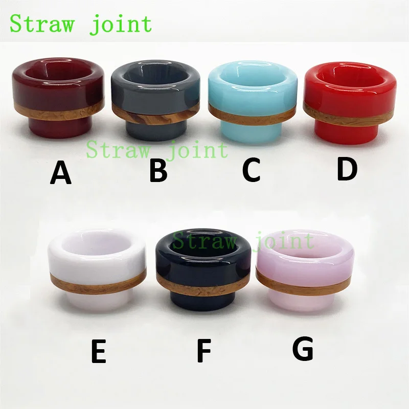 

1pc 810 Resin Rubber Free Waistline Straw Joint