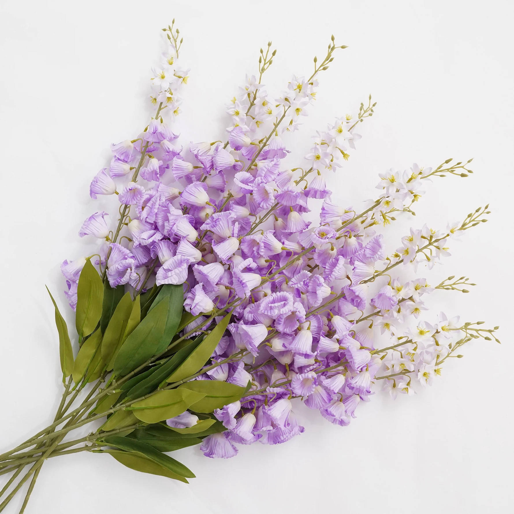 Chuxin Purple Bellflower Artificial Flower for Weddings and Home Decor