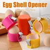Yellow Kitchen Egg Shell Opener Portable Egg Opening Machine Quick Egg Beater Kitchen Egg Sheller 4