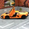 1/36 Lamborghini Revuelto HPEV Super Toy Car For Children RMZ City Diecast Metal Miniature Model Pull Back Collection Gift Boy 4