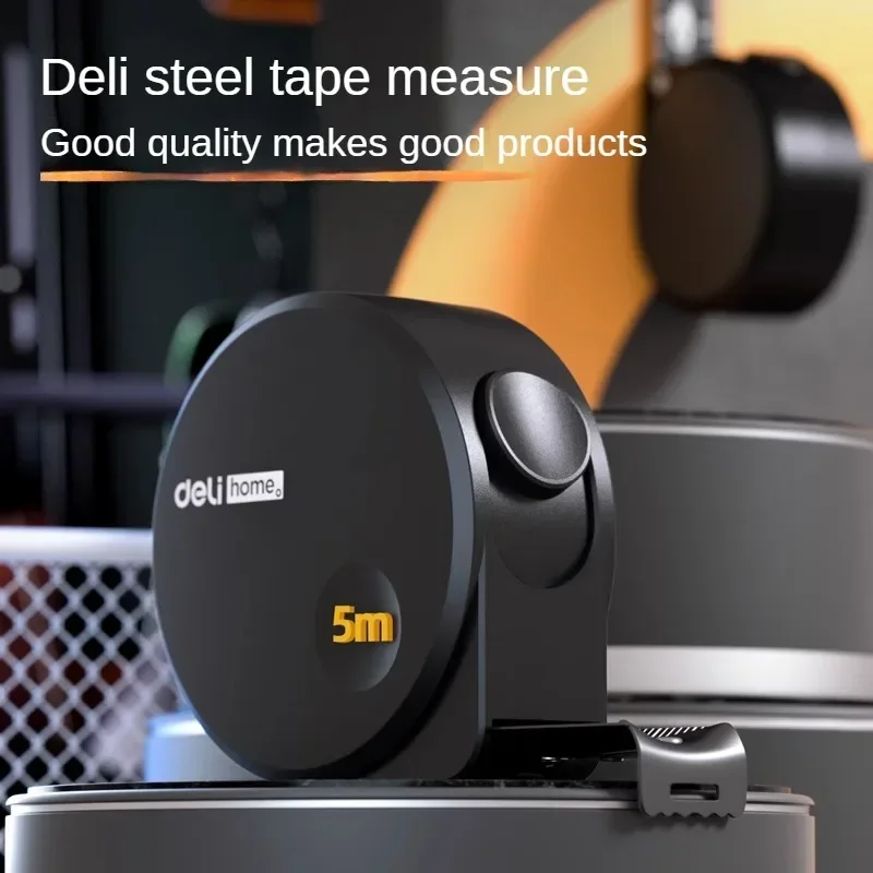 다기능 가정용 목공 휴대용 측정 도구 눈금자, 고탄소강 개폐식 눈금자, 3 m, 5m