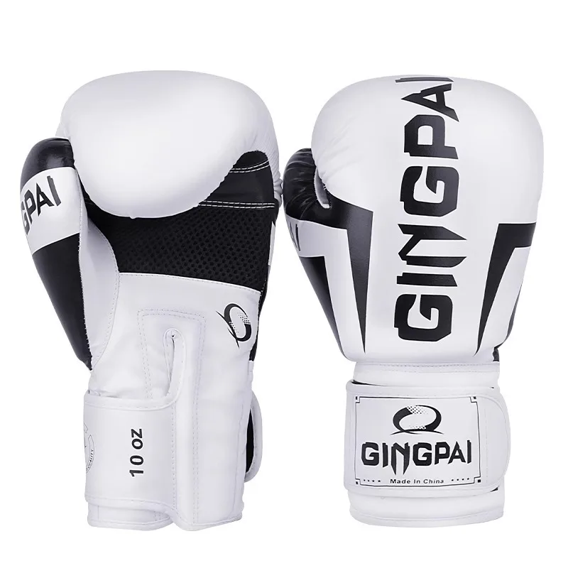 PU Adult Boxing Gloves, Men's and Women's Karate, Muay Thai, Fighting Fitness Boxing Training Adult and Children's Equipment