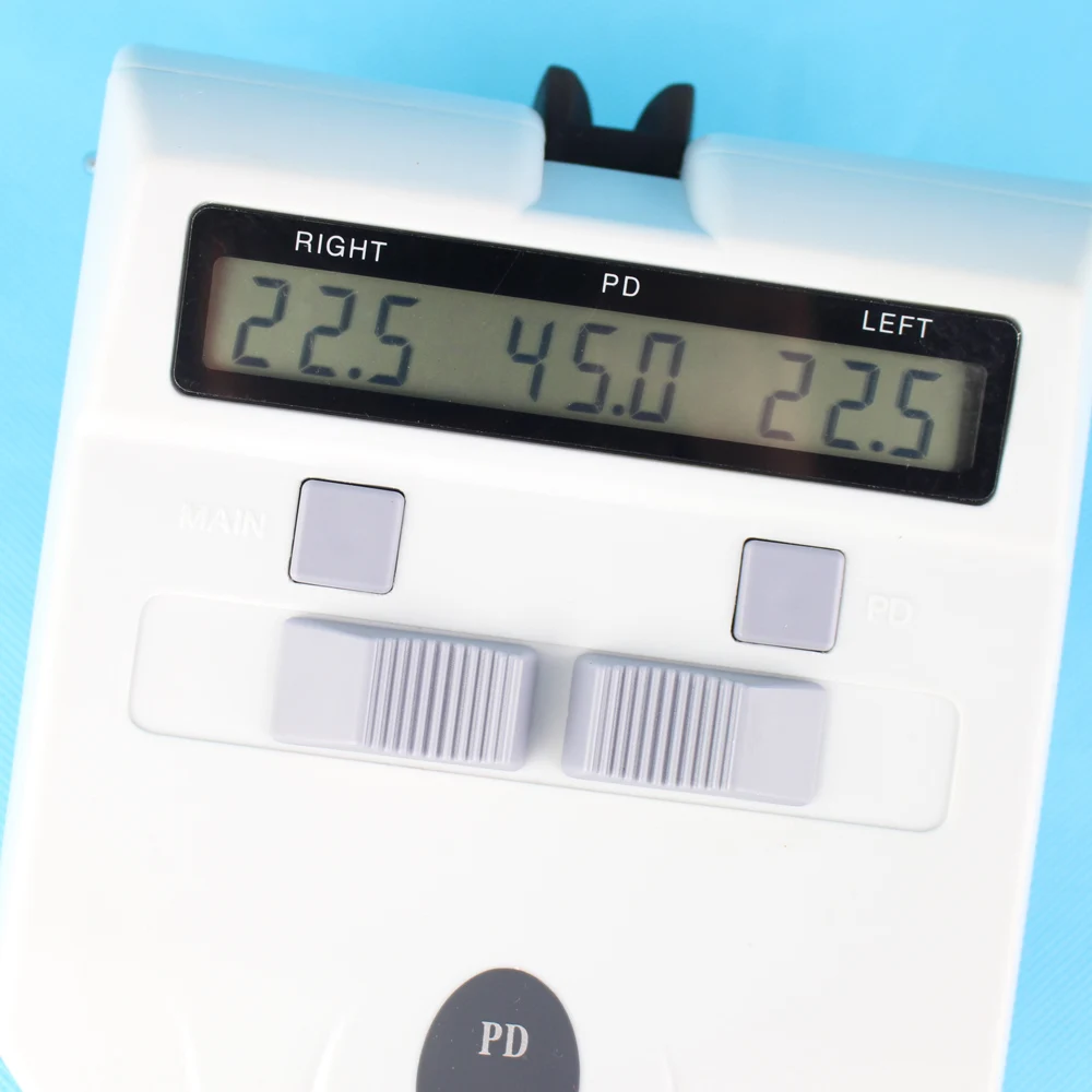 9AC Rechargeable Digital PD Meter Pupilometer LCD display Pupil Distance Measurement Machine