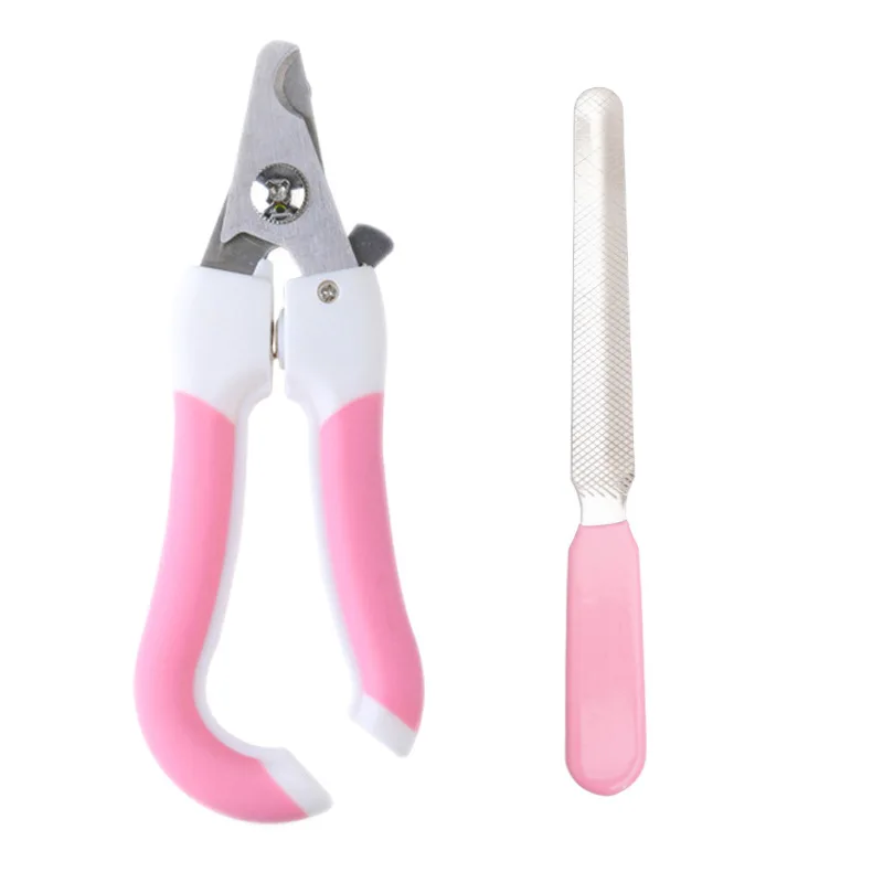 Nail Supplies Small Large Pet Nail Clippers with Sickle Multifunctional Stainless Steel Grooming Scissors Tools Accessories