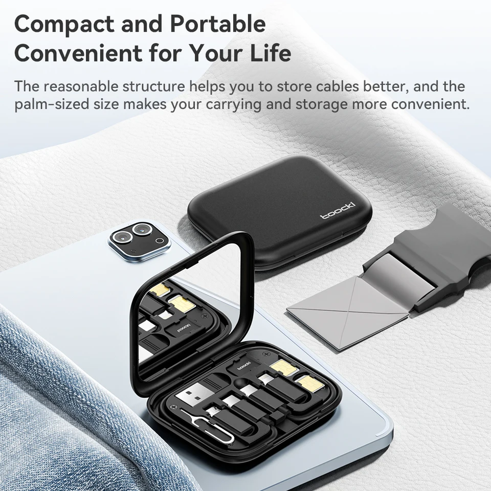 小物入れ CtoC shop Toocki 4 1でusb c usb cケーブルpd 60ワット高速充電データ