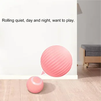 Smart Cat Toys Automatic Rolling Ball Electric Cat Toys Interactive For Cats Training Self-moving Kitten Toys Pet Accessories 4