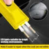 100W Plastic Welder 2 In 1 Plastic Welding Kit Portable MINI Hot Plastic Crack Repair Tool Repair Automobile Bumper Welding Nail 5