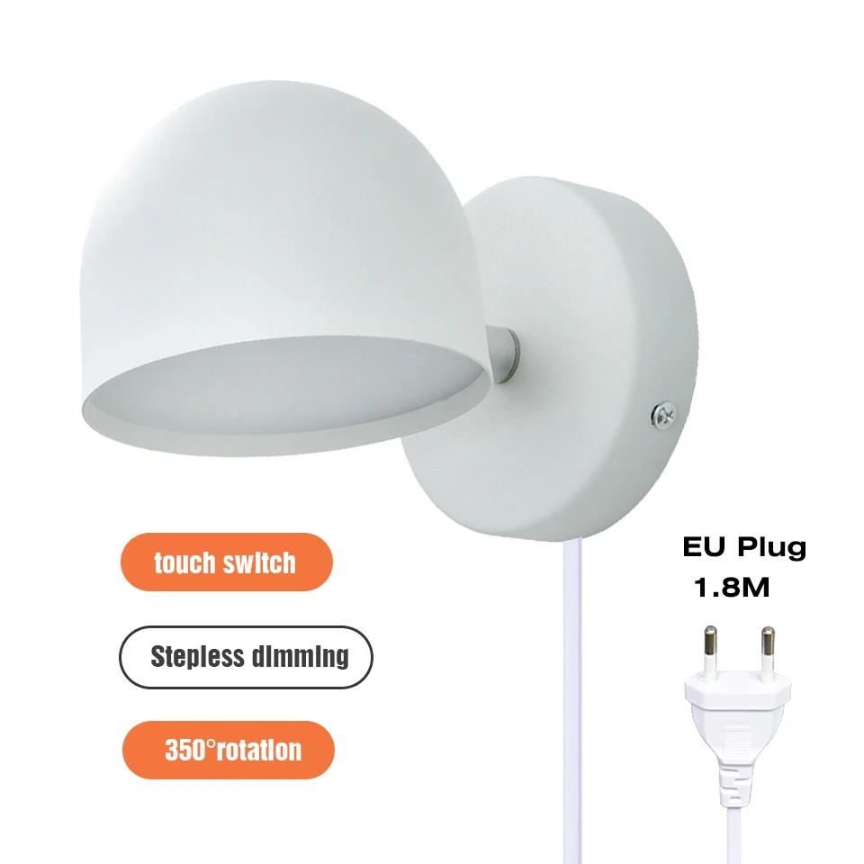 White EU Plug