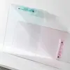 With Low Profile Gold Clip Transparent A4 Clipboard Writing Sheet Pad Document Folder A4 File Folder Organizer Writing Tablet 2