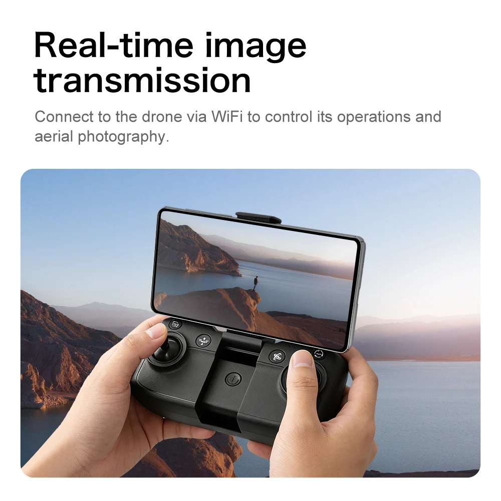 Drone Telecomandato Lenovo Aeri100/Aeri100VR, Quadricottero RC 5G WIFI con Evitamento Ostacoli, Doppia Fotocamera HD 8K, Mini Drone FPV Giocattolo - immagine 3