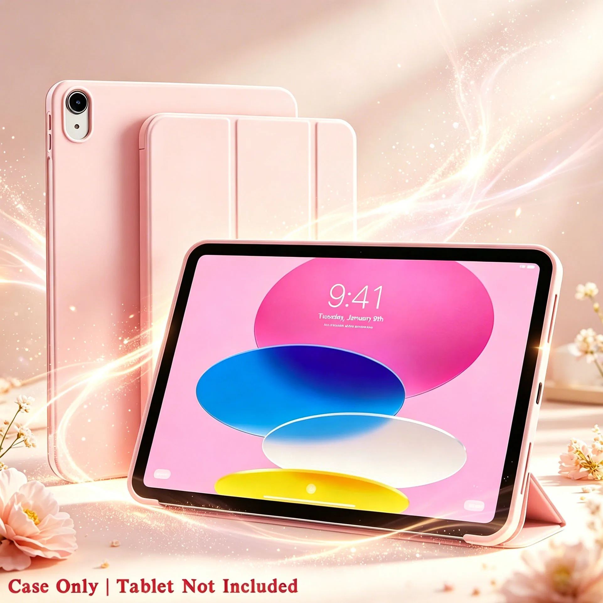 Sleek and Shockproof Full-Cover Tablet Protective Case