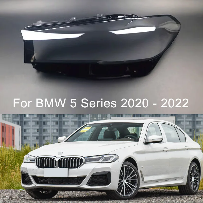 CarHeadlampLensCoverForBMW5SeriesG30G38202020212022Front