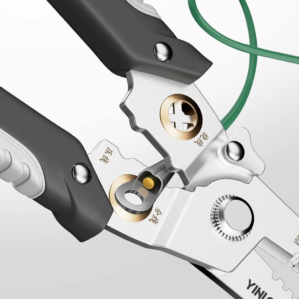 Wire Stripper Decrustation Pliers Multi Tool Electric Cable Cutter Multifunctional Wire Repair Tool Pliers