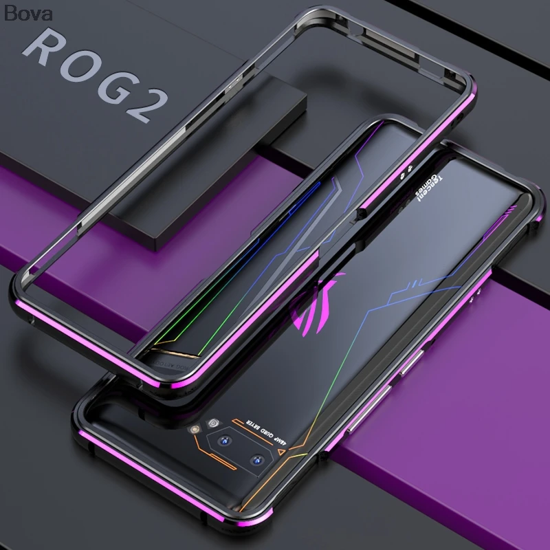 Luxury Ultra-Thin Aluminum Bumper Case with Dual Film Protection