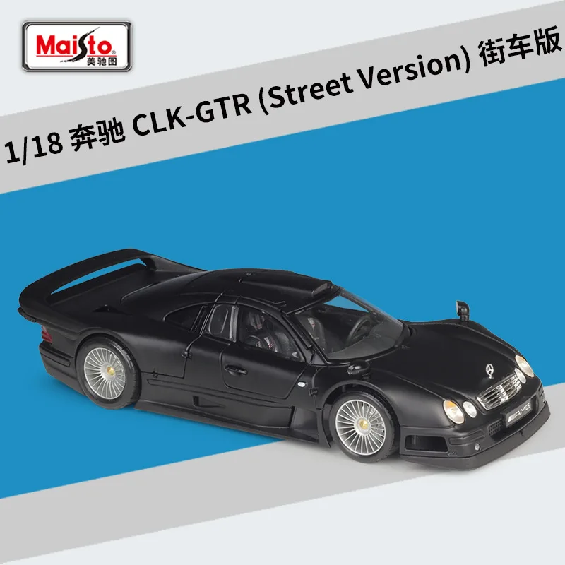 

Maisto 1:18 Mercedes Ben CLK-GTR Street Version SL63 AMG 1955 300S 1967 280SE SL550 Red Black White High Simulator Diecast B359