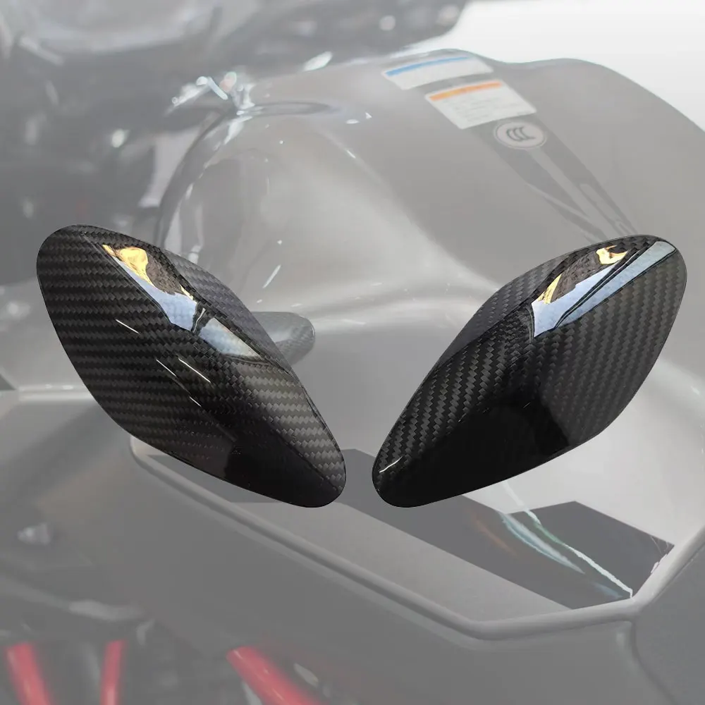 Kawasaki Z650 2017-2026탄소 섬유 오토바이 연료 탱크 커버 낙하 방지용