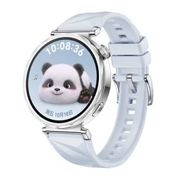 Silicone Sport Bracelet Strap, 18mm/22mm, Compatible with Smartwatches - HUAWEI GT 7 46mm (Ice Crystal Blue)