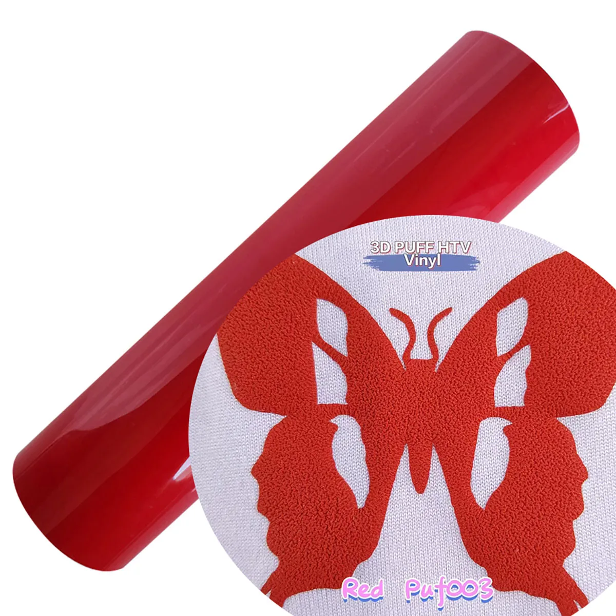 3D Puff Heat Transfer Vinyl Press