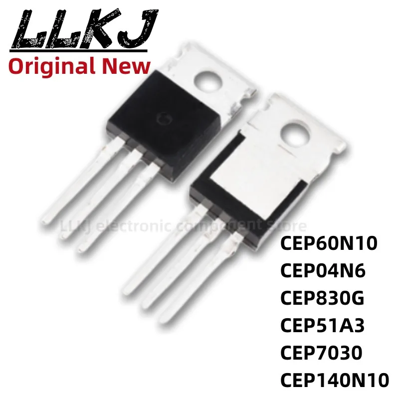 

1pcs CEP60N10 CEP04N6 CEP830G CEP51A3 CEP7030 CEP140N10 TO-220 MOS FET