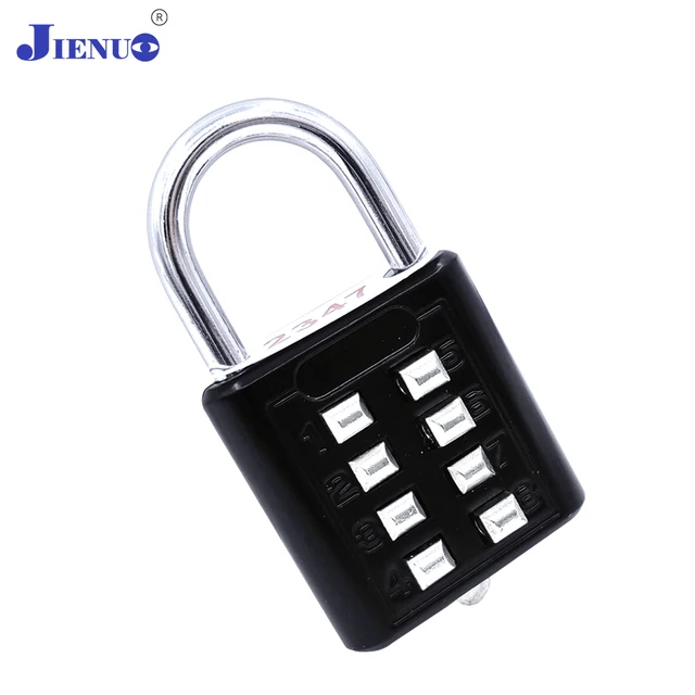8 Digits Password Code Lock Combination Padlock Alloy Suitcase Security-protection Fechadura Eletronico Digital Luggage Travel 1