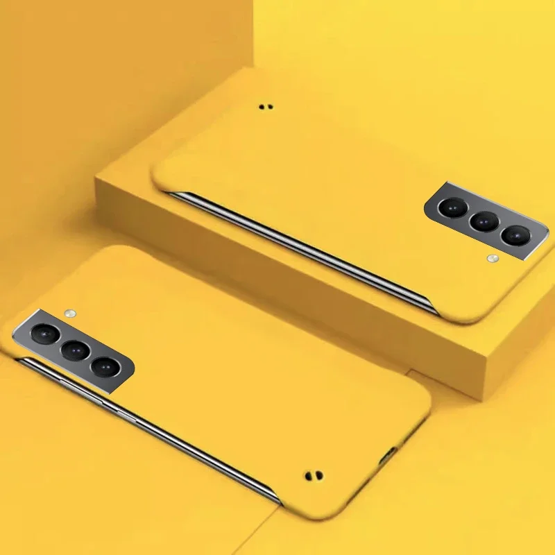 Ultra Slim Frameless Matte Hard Phone Cover