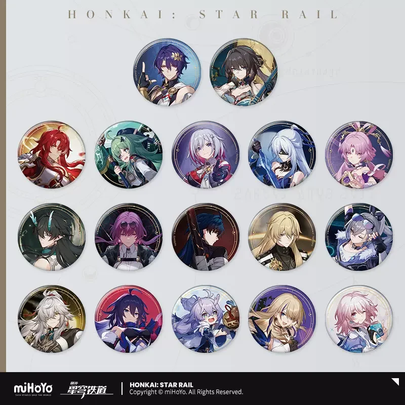 Sunsyea Honkai Star Rail официальный Merch miHoYo оригинальный аутентичный QXYY серия значок Dan Heng Blade Fu Xuan Kafka Luocha Dr. Rat Sunsyea Honkai Star Rail официальный Merch miHoYo оригинальный аутентичный QXYY серия значок Dan Heng Blade Fu Xuan Kafka Luocha Dr. Rat