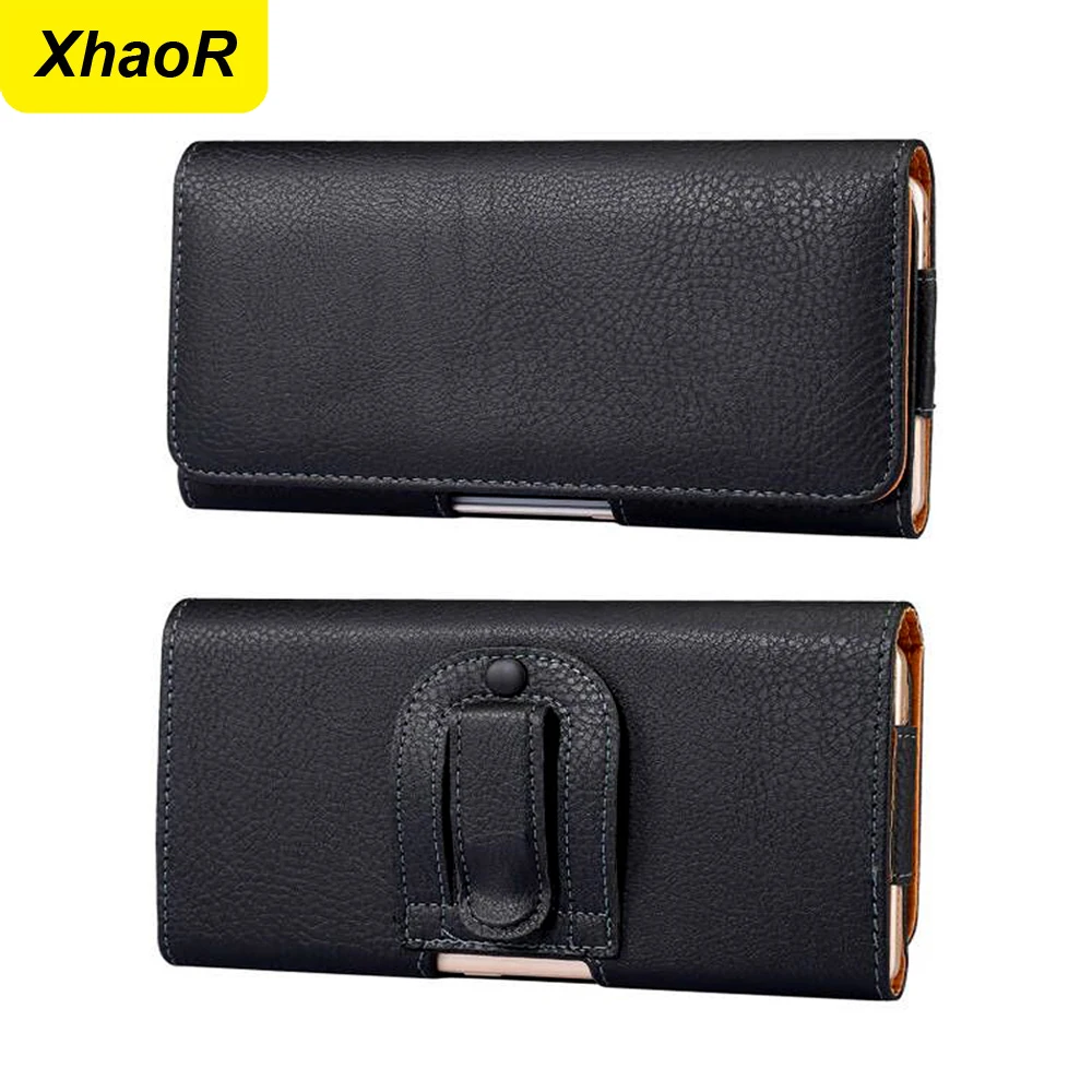 가죽 벨트 클립 허리 가방 휴대폰 거치대 케이스, 삼성 S24 S23 S22 아이폰 15 14 13 프로 맥스 샤오미 화웨이 홀스터 커버 