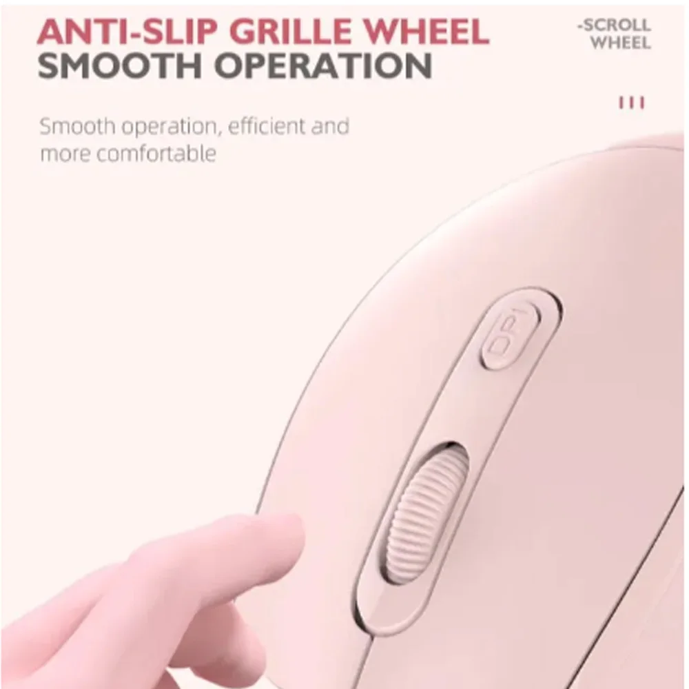 New M107 Wireless 2.4G Charging Silent Bluetooth Mouse Cute Female Office Wireless Mouse