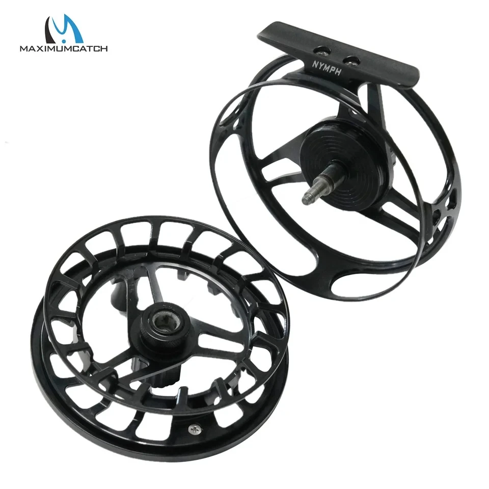 Maximumcatch AVID PRO 3-11wt Fliegenfischerrolle mit supergroßem Dorn, CNC-gefrästes, leichtes Fliegenrolle aus 6061T6-Aluminium – Detail 25