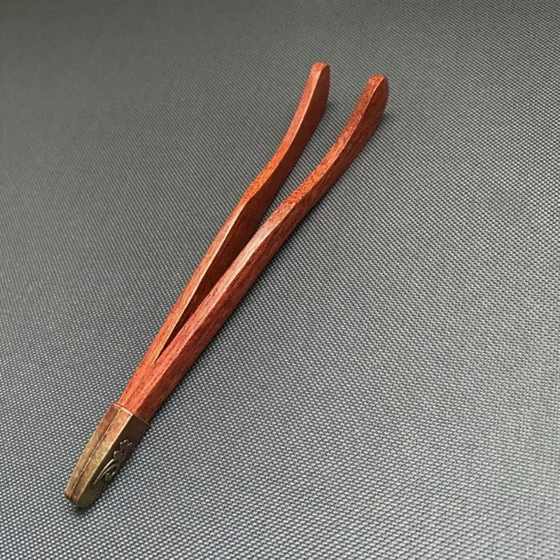 Wooden Tea Clip Bamboo Kitchen Salad Food Toast Tong Tweezer Bacon Sugar Ice Tea Utensil Teaware Accessories 1 PC