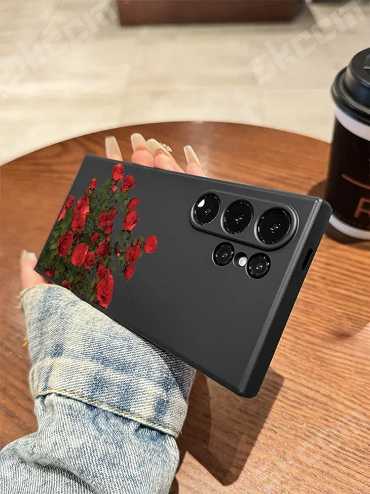 Vintage Rose Design Phone Case - Elegant Retro Fashion Cover
