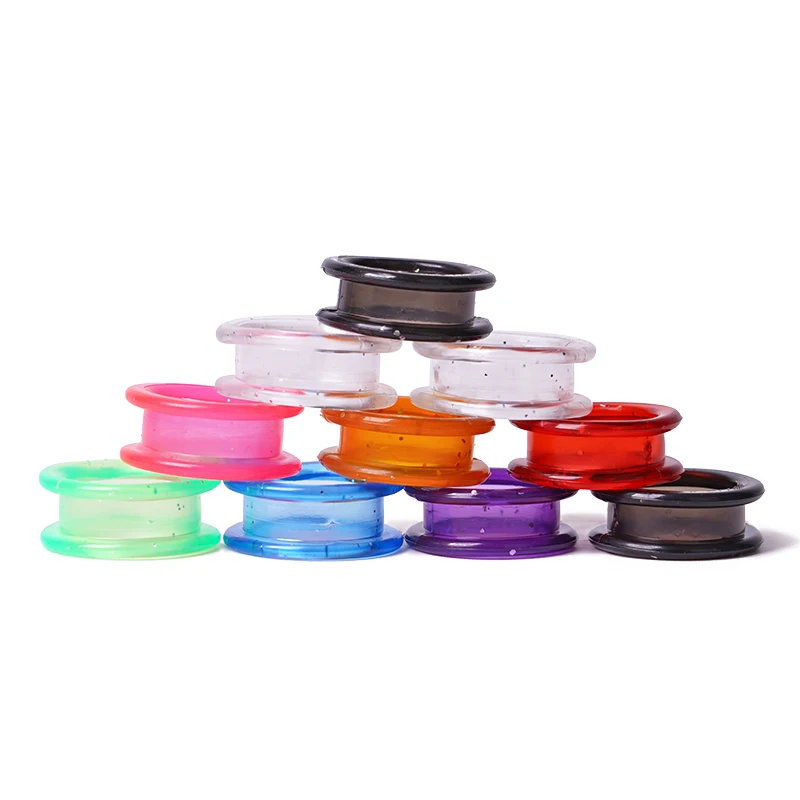Pet Grooming Scissors Protector 5Pcs/Set Silicone Finger Rings for Cat Dog Hair Scissors Protector Colorful Pet Grooming Scissors Protecting Finger Protector