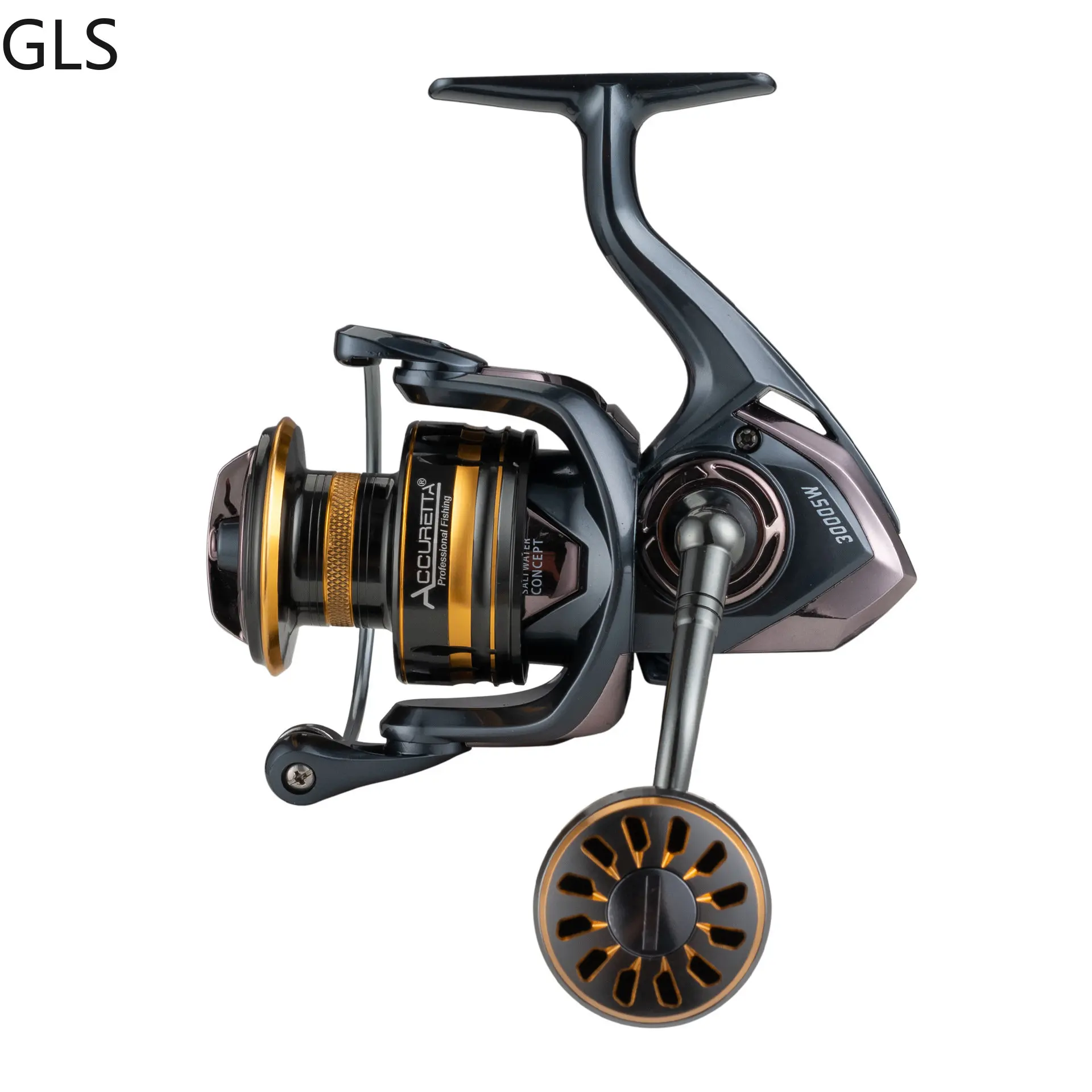 High Quality Saltwater/Freshwater Bass Fishing Reel 5.2:1/4.7:1