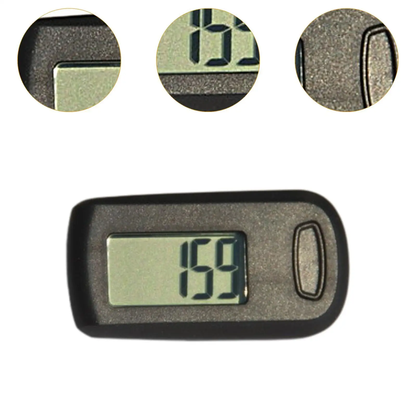 Step Counter Pedometer Track Steps Portable Belt Clip Electronic Pedometer for