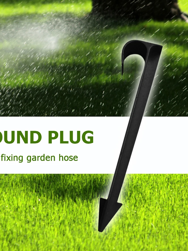 50x Hose Anchors 16mm Fixed Stakes Irrigation Tubing Holder Pipe for Lawn Garden garden staples