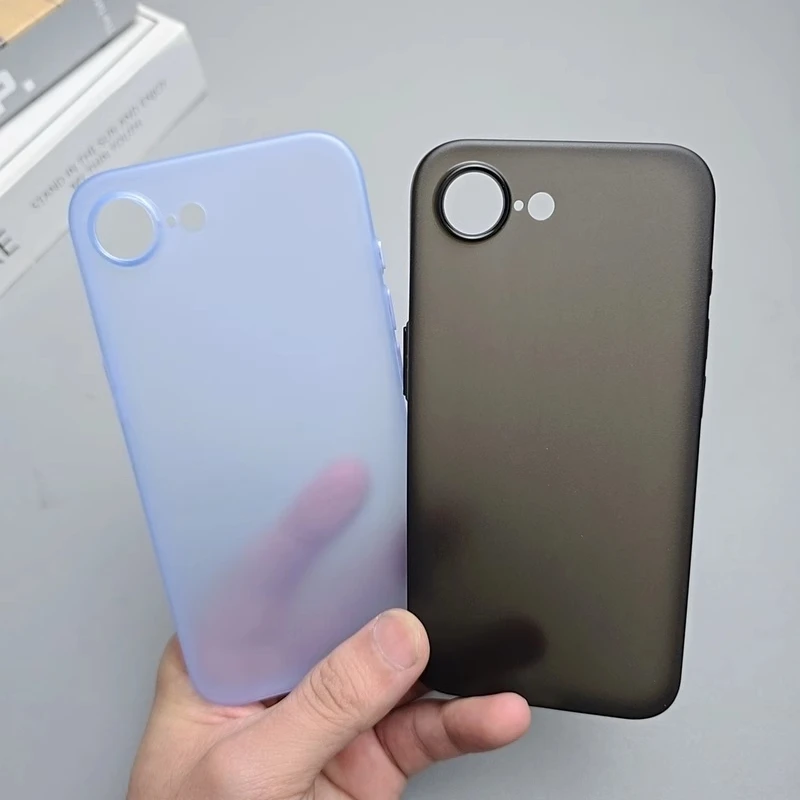 UltraThin Frosted Translucent Soft Case - Solid Color Clear Matte with Anti-Fingerprint Finish