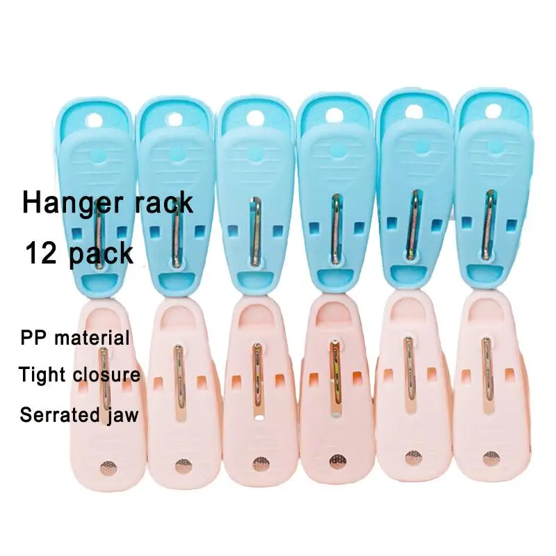 

Tea Flower Clothes Hanger Clip - The Ultimate Windproof Plastic Clothespin for All Your Hanging Needs
